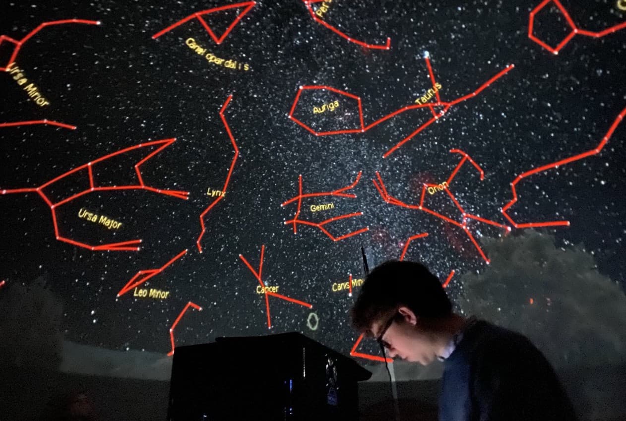 LUniverse Planetarium, inside view